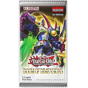 Doom of Dimensions - Booster Pack - Yu-Gi-Oh kort
